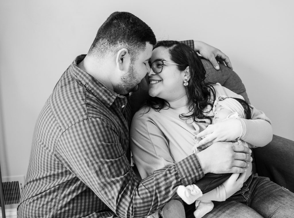 newborn and parents session